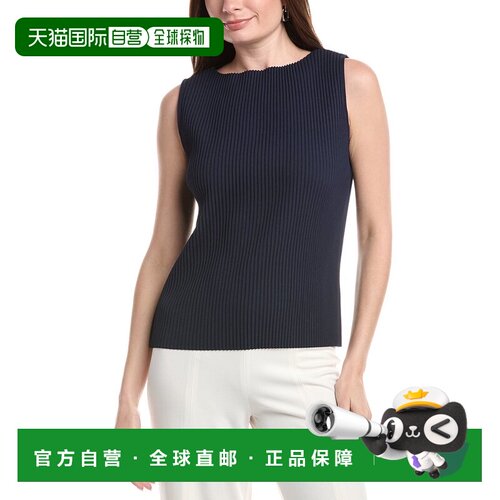 自营J.McLaughlin Moderna Knit Top - navy 美国奥莱直发上衣