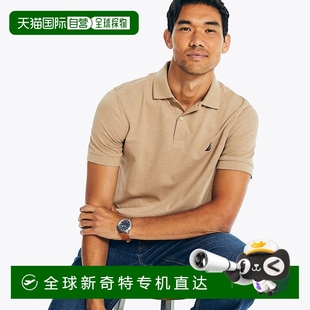 Heather Nautica 经典 沿海驼色 Heat Polo 自营 Deck 版 男式 衫
