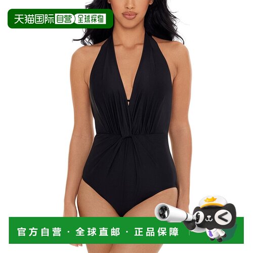 自营 magicsuit魔法套装Joelle One Piece-黑色 美国奥莱直发泳衣