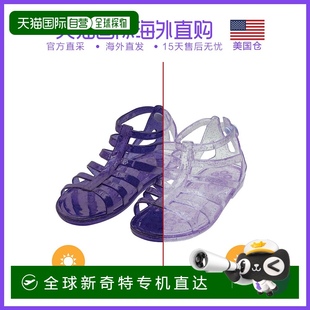 美国直邮Gladiator Sandal Girl Purple Jellies