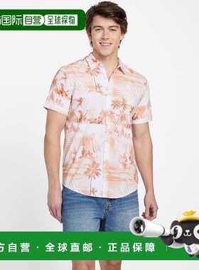 自营guessErmanno Printed Shirt - infinite sunset 美国奥莱直
