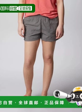自营Columbia Sandy River Shorts Women's  Gray Elastic Waist