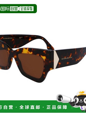 自营Victoria Beckham Acetate Women's Sunglasses - brown 美国
