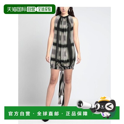 1h可退 【美国直邮】RICKOWENS女士连衣裙无袖修身时尚优雅自然舒