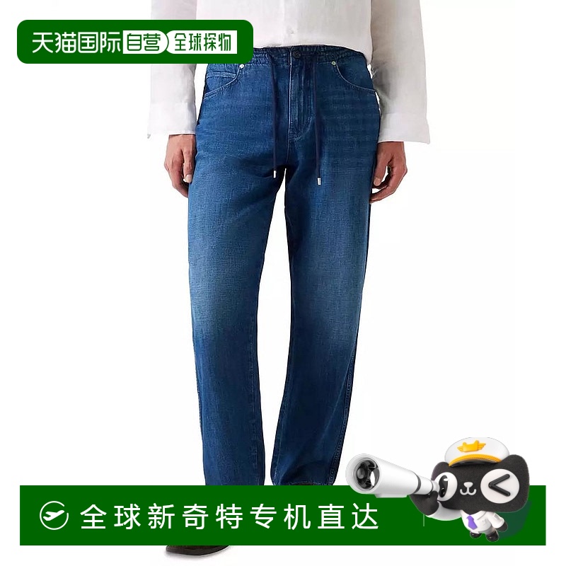 1h可退 【美国直邮】guess 男士 休闲裤亚麻