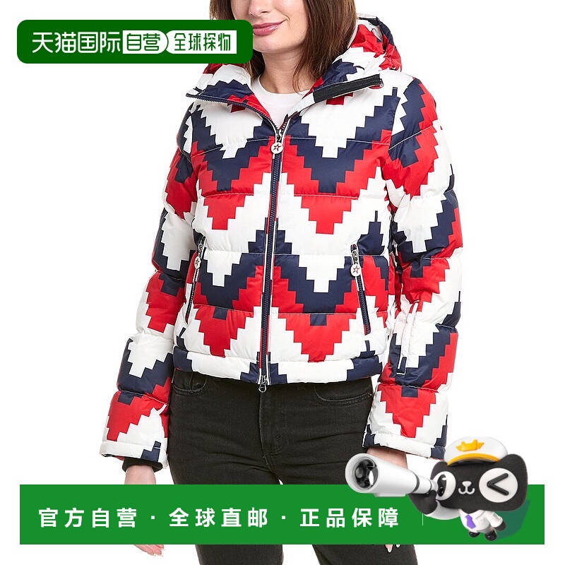 自营 Perfect Moment Chevron Polar Flare 羽绒大衣 - 红色 美国