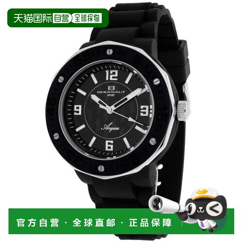 自营Oceanaut Women's Acqua Black Dial Watch - black 美国奥莱