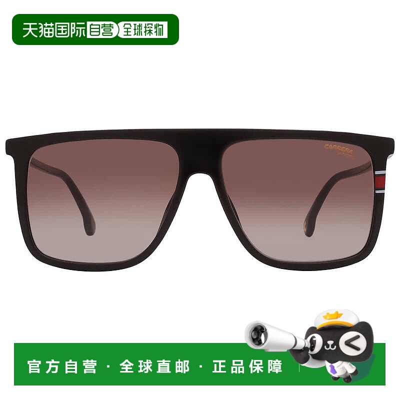 自营Carrera Brown Gradient Browline Men's Sunglasses CARRERA