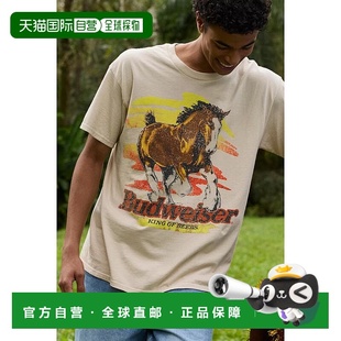 美国直邮 上装 urban 男士 T恤 outfitters 1h可退