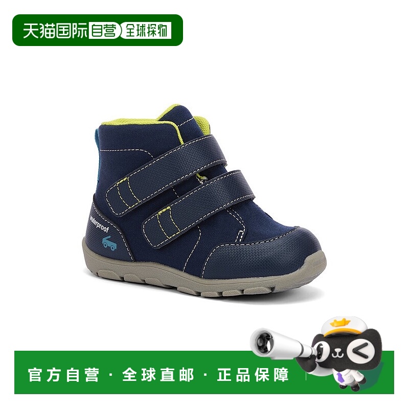 自营See Kai Run Skye Adapt Waterproof Boot - navy 美国奥莱直