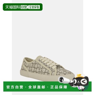 Top Low Sneakers grey 美国奥莱直 自营guessMelya logo Logo
