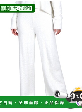 自营Sanctuary Slow Down Pants Women's White Wide Leg Elastic