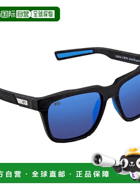 自营Costa Del Mar Pescador Blue Mirror Polarized Glass Squar