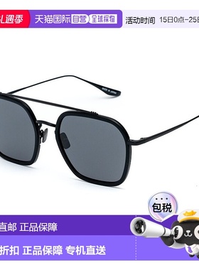 自营 Belstaff 钛金属太阳镜 - 黑色 美国奥莱直发