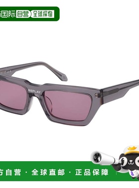 自营Replay Plastic Sunglasses - gray 美国奥莱直发