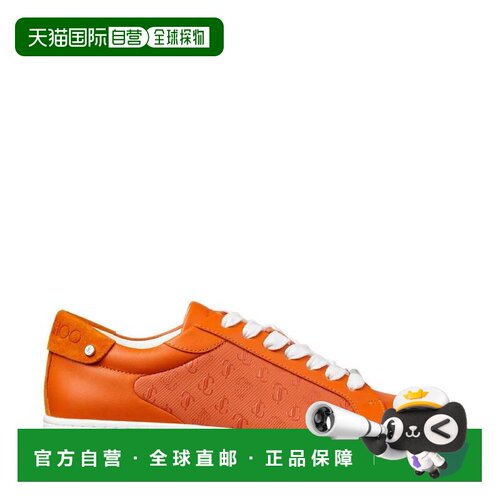 自营Jimmy Choo Rome/F女士罗马低帮运动鞋-v琥珀色橙色 美国奥莱