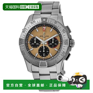 自营Breitling Avenger B01 Chronograph 44 Brown Dial Stainles