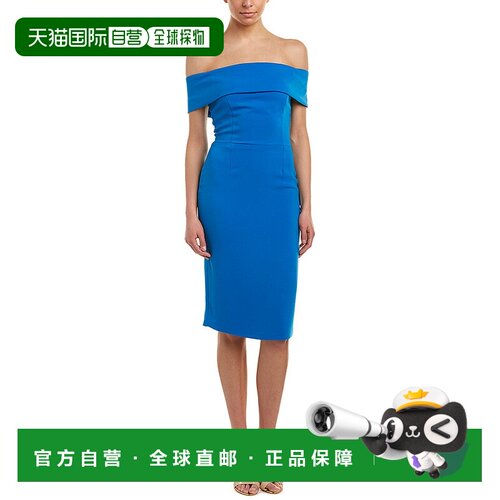 自营issue New York Sheath Dress - teal 美国奥莱直发连衣裙