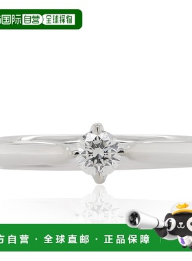 自营 diana m.18K白金0.30ct钻石戒指-白色 美国奥莱直发