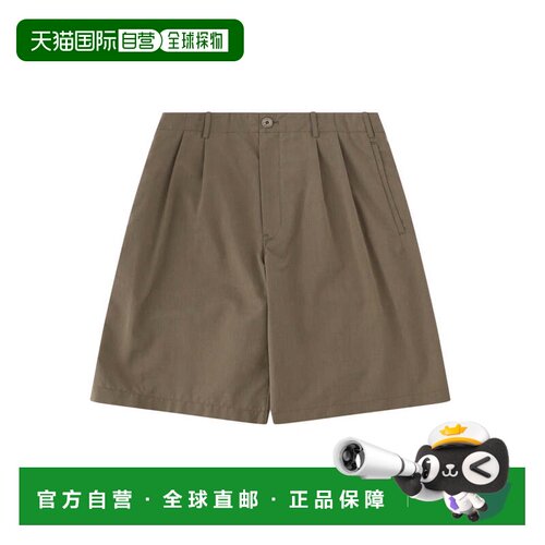 自营our legacyNeutrals Bridge Relaxed Fit Pleated Shorts - g