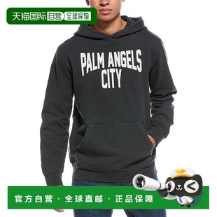 自营Palm Angels PA City Washed Hoodie - white 美国奥莱直发