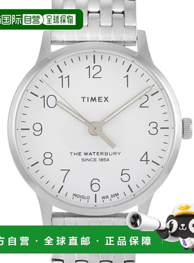 自营 Timex Waterbury Classic 36 毫米不锈钢手表 TW2R72600 多
