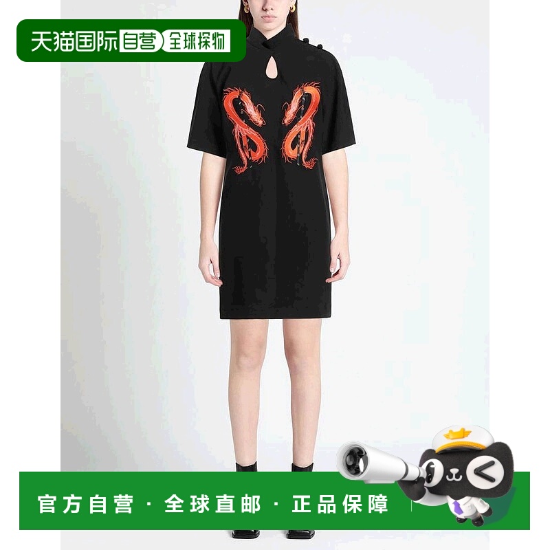 美国直邮Opening Ceremony 女士连衣裙长袖针织设计衣服短裙