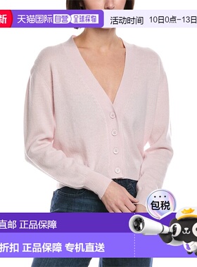 自营Brodie Cashmere Boxy Little Wool & Cashmere-Blend Cardig