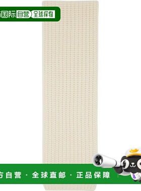 1h可退 香港直邮潮奢 Moncler 盟可睐 女士 灰白色围巾 K20933C00