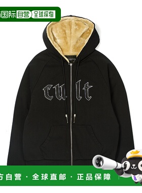 自营 cult of individualityCult's拉链连帽运动衫，黑色 美国奥