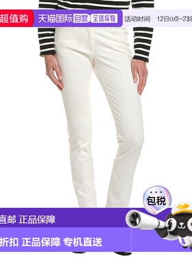 自营J.McLaughlin Lexi牛仔裤-白色 美国奥莱直发直筒裤