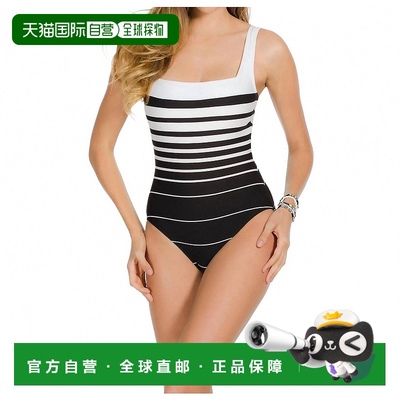 自营 miraclesuitRight Down The Line Square Neck Underwire On