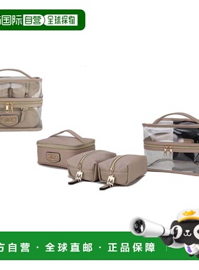 自营mia k collectionEmma Cosmetic Bag Clear Case set by Mia