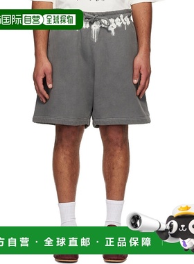 1h可退 香港直邮潮奢 Palm Angels 棕榈天使 男士 灰色 Waist Log