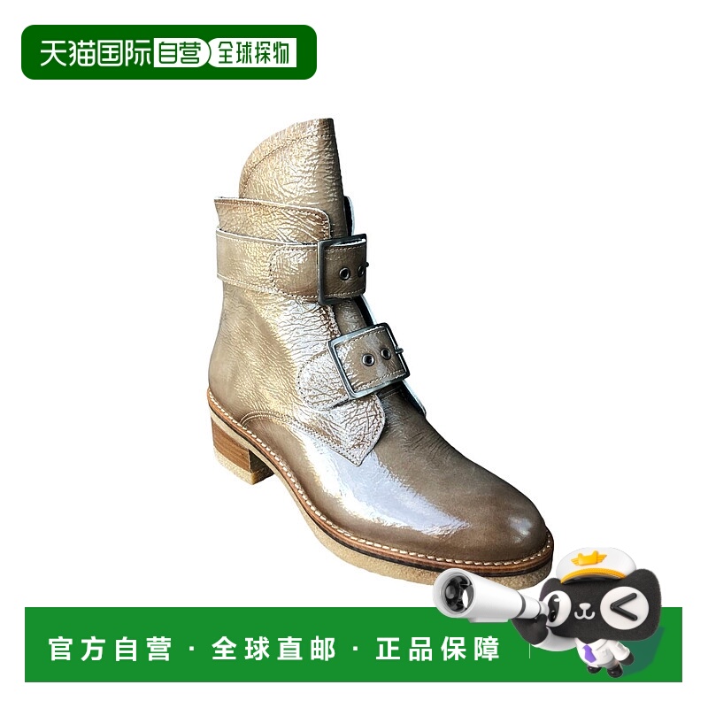 自营 eric michael女士 Justina 靴（灰褐色） - 灰褐色 美国奥莱