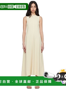 1h可退 香港直邮潮奢 TOTÊME 女士 灰白色 Woven Stripe 连衣裙 2