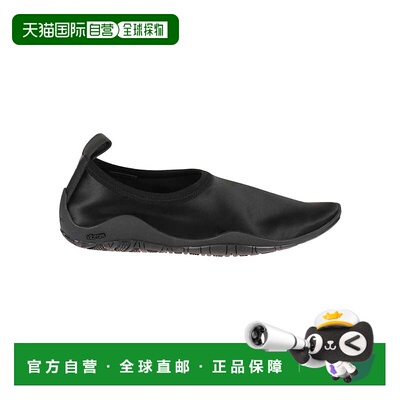 自营jil sander简约设计的流线型黑色一脚蹬鞋-黑色 美国奥莱直发