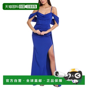 蓝色 自营 露肩礼服 Ruiz 美国奥莱直发 Rene