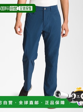 自营The North Face Sprag Pants男式长款蓝色常规直筒裤PHC144-