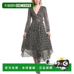 黑色 自营 中长连衣裙 Ruiz 美国奥莱直发 Carla