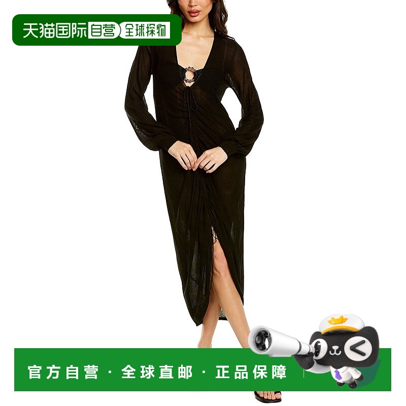 自营 Devon Windsor Kinsley 长裙 黑色 美国奥莱直发