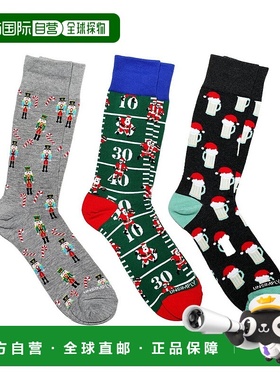 自营unsimply stitched一套三件套的非缝合袜子-多色 美国奥莱直