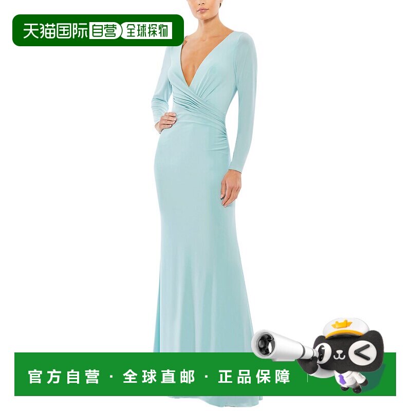 自营mac duggal 女士 礼服/晚装 美国奥莱直发连衣裙长裙图片