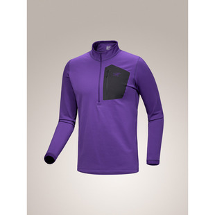 Neck男款 自营 Zip 户外保暖基础层上衣T恤 始祖鸟Rho