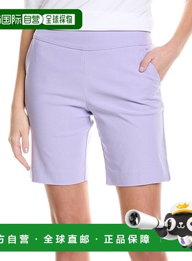 自营 Sara Campbell Slash口袋短裤-紫色休闲裤 美国直发奥莱