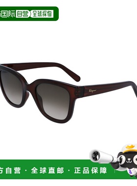 自营salvatore ferragamoFerragamo女士SF1066S 52mm太阳镜-水晶