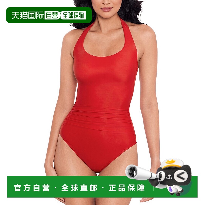 自营Miraclesuit  Utopia One-Piece - red 美国奥莱直发