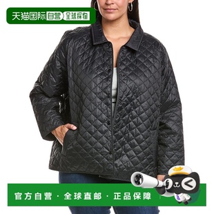黑色 自营EILEEN 领夹克 Plus经典 美国奥莱直发 FISHER