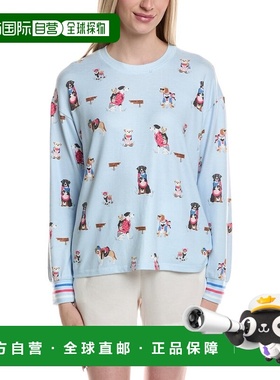 自营PJ Salvage Ruffin It Top - blue 美国奥莱直发