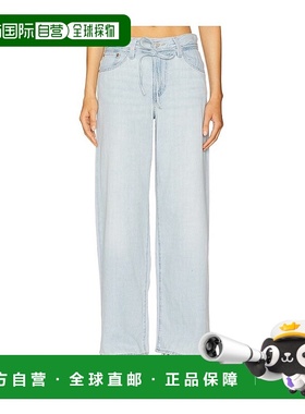 1h可退 香港直邮潮奢 Levi'S 李维斯 女士 蓝色 XL Baggy Straigh